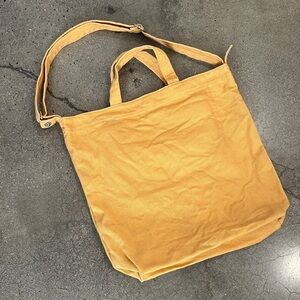 Baggu Duck Canvas Yellow Tote Bag